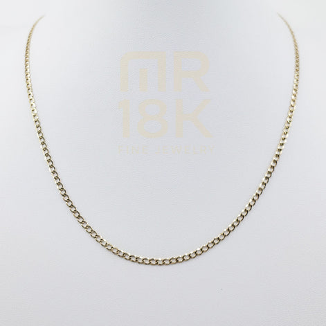 18K (750) Gold Curb/Gourmette Chain – 19.7 inch | 2.74 g