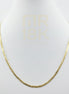 18K (750) Gold Bismark/Chinese Link Chain – 19.7 inch | 2.83 g
