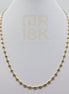 18k Gold Gucci-Style Chain – 23.8 inch | 6.59 g